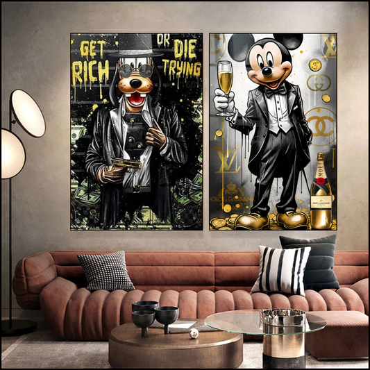 Mickey & Goofy – Rich Life Edition