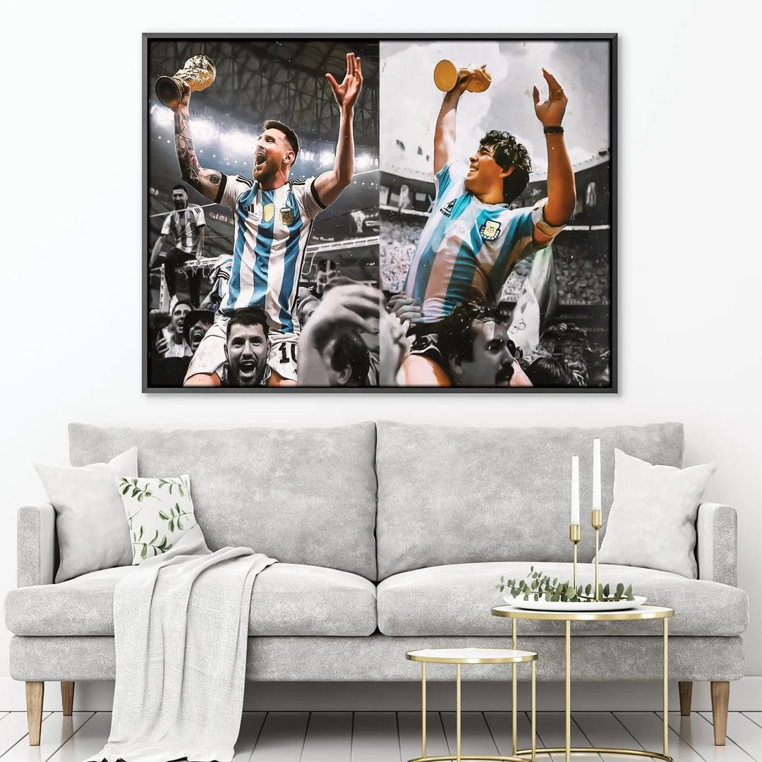 Champions du Monde – Messi & Maradona