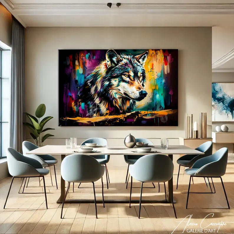 Street Art Curtain – Banksy Style