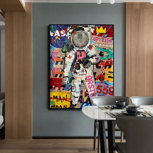 Astronaute Graffiti – Man on the Moon