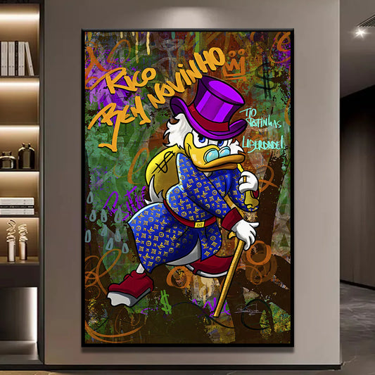 Oncle Picsou Street Art – Édition Louis V.