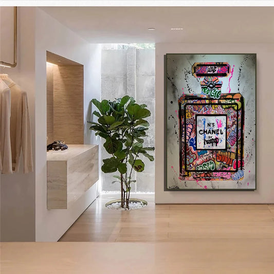 CHANEL No.5 – Flacon Graffiti Pop Art