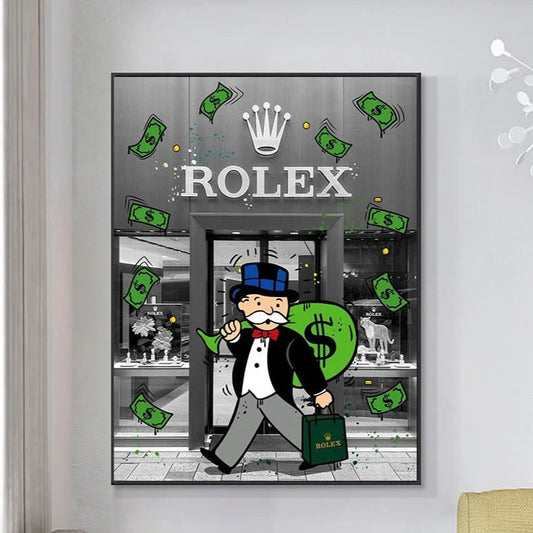 ROLEX x Monopoly – L’art du luxe et de l’argent