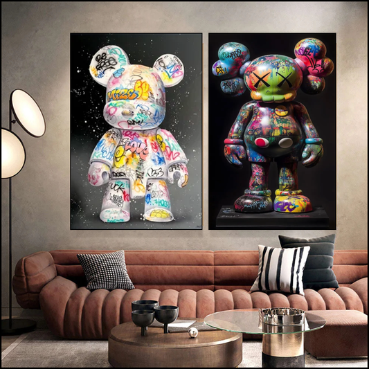 Duo Bear Graffiti – Street Pop Edition