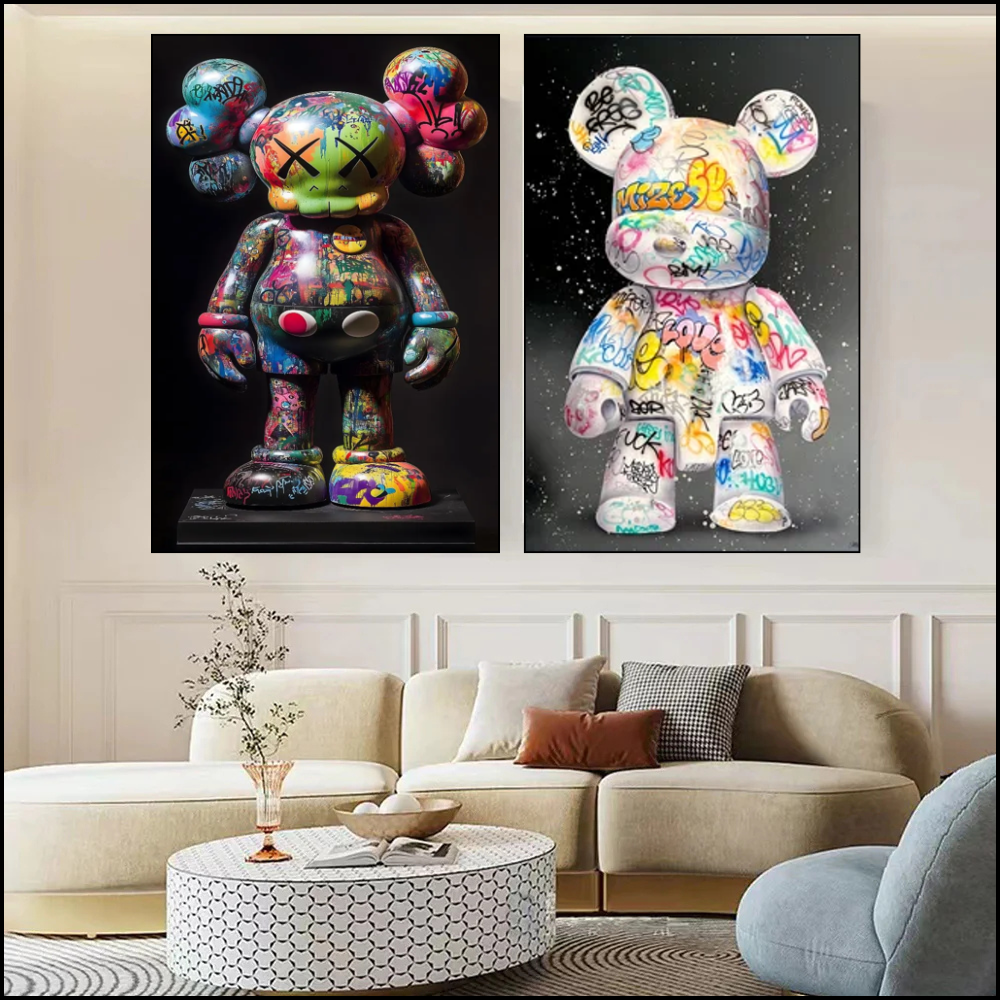 Duo Bear Graffiti – Street Pop Edition