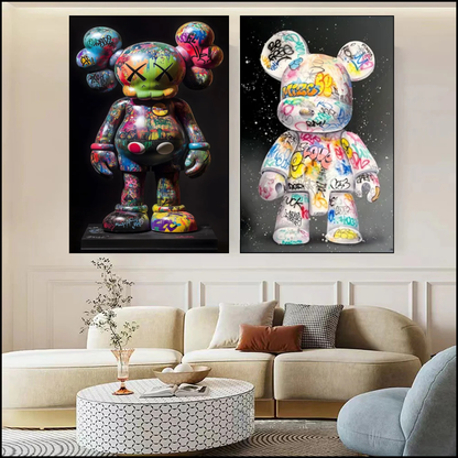 Duo Bear Graffiti – Street Pop Edition