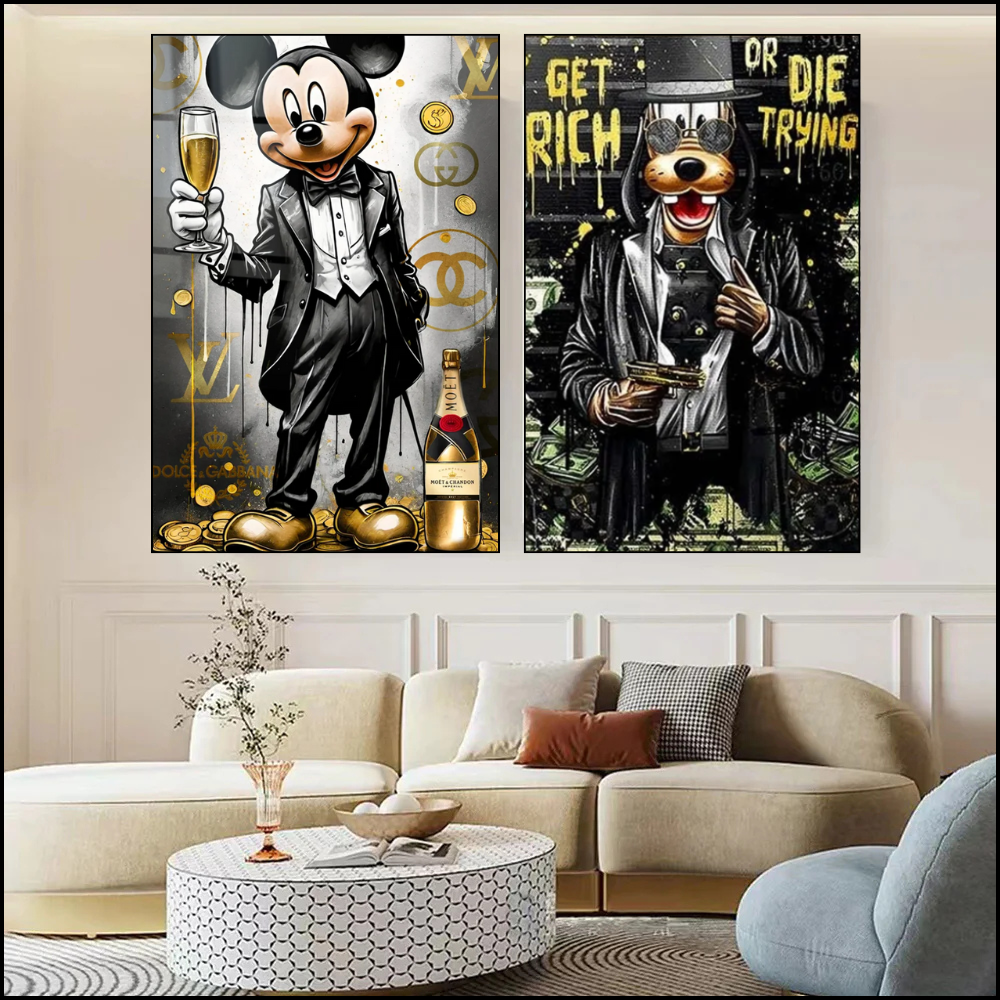 Mickey & Goofy – Rich Life Edition