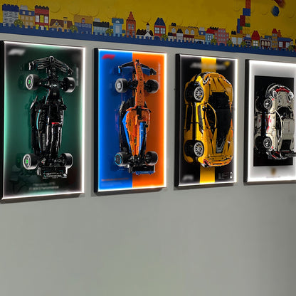 Échelle : 1:8 Voiture McLaren F1 – Tableau décoratif