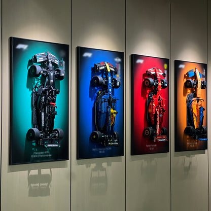 Voiture Ferrari F1  – Tableau décoratif