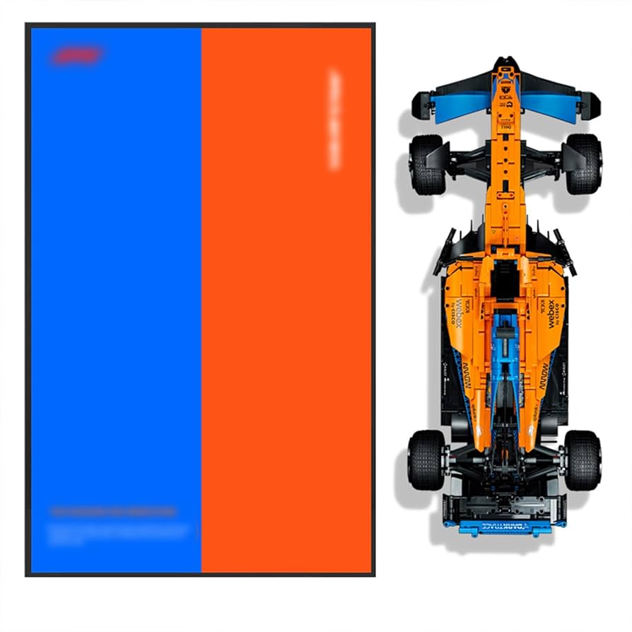 Échelle : 1:8 Voiture McLaren F1 – Tableau décoratif