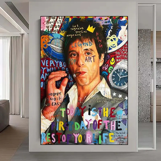 Tony Montana  Graffiti Pop Art