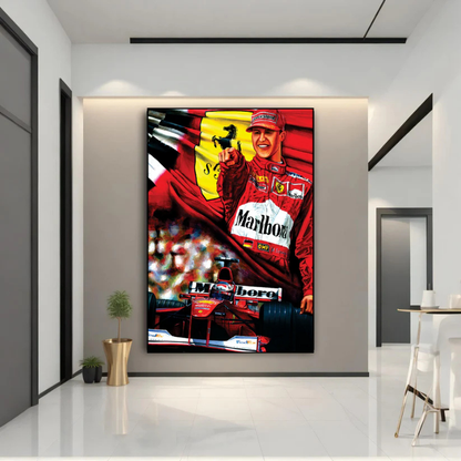 Michael Schumacher – Ferrari flag
