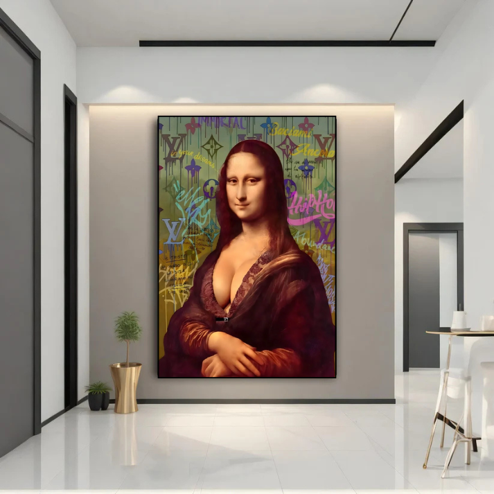 Cuadro Louis Vuitton Mona Lisa