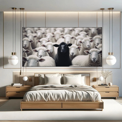 Street Art Curtain – Banksy Style