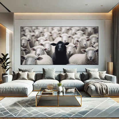 Street Art Curtain – Banksy Style