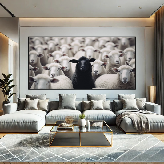 Street Art Curtain – Banksy Style