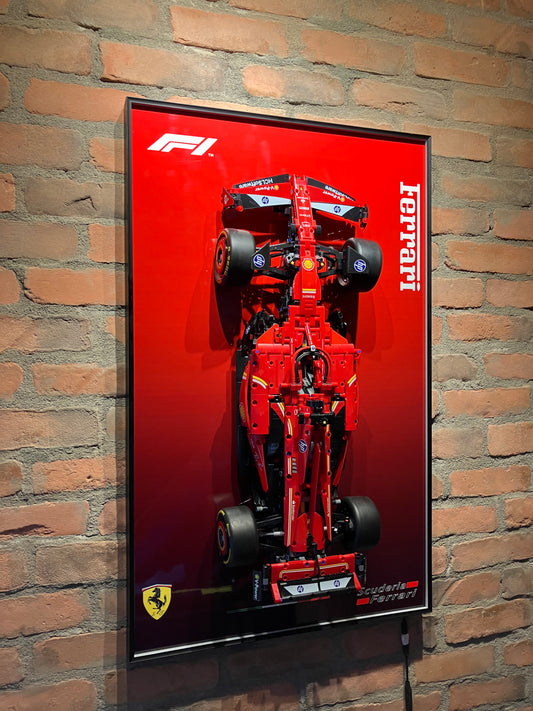 Voiture Ferrari F1  – Tableau décoratif