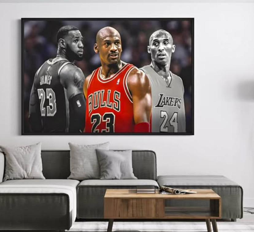 Légendes du Basketball : Jordan, Kobe & LeBron