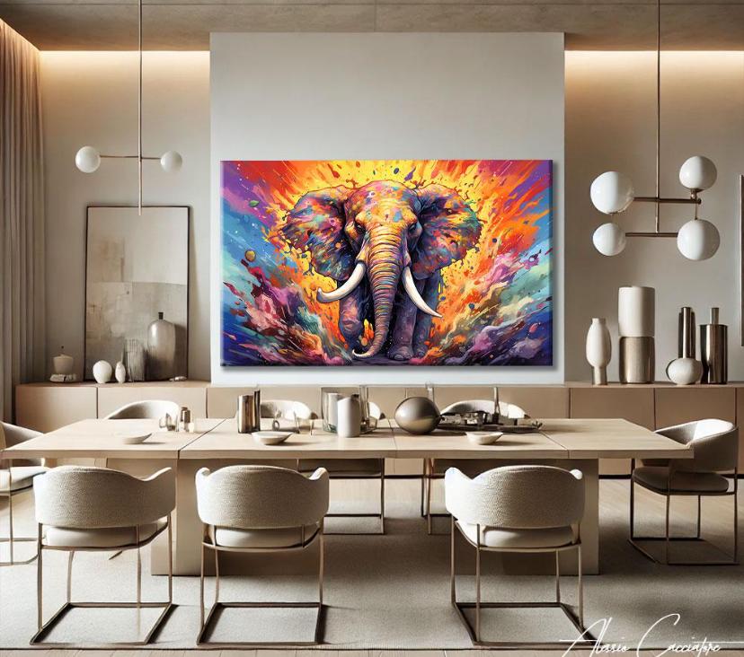 Street Art Curtain – Banksy Style