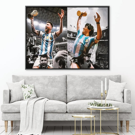 Champions du Monde – Messi & Maradona
