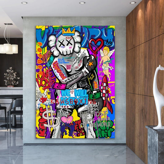 Art Graffiti Style Boxe