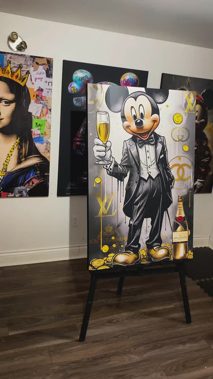 Mickey Mouse – Pop Art Gold Luxe