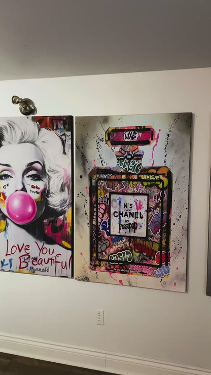 Marilyn Monroe – Bubble Gum Pop Art