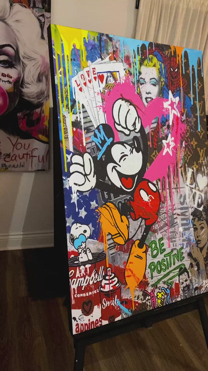 Mickey Mouse – BE POSITIVE