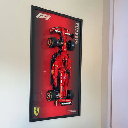 Voiture Ferrari F1  – Tableau décoratif